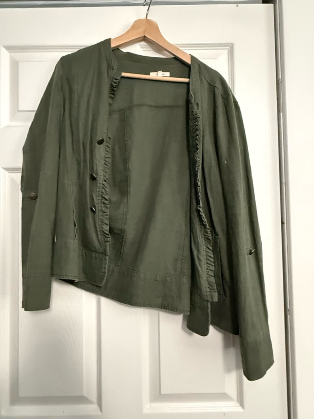 Maurices Olive Green Lightweight Utility Jacket